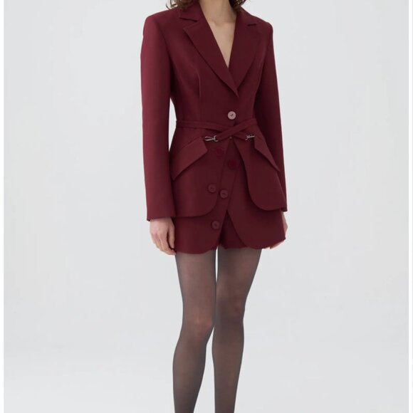 Belted Blazer Jacket size Small New without tags - Picture 1 of 6